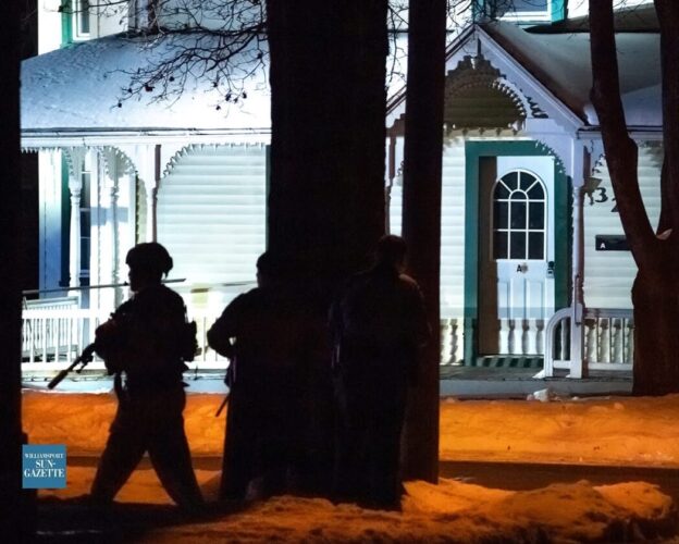 Authorities; woman shot during standoff in Montoursville has died